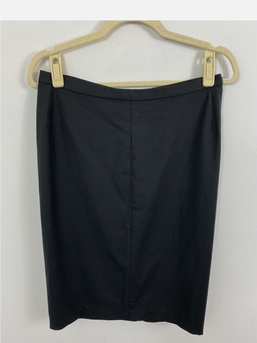 BCBGMaxAzria Black Tailored Pencil Skirt butt ruching  0